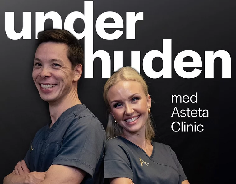 Under huden med Asteta Clinic podcast cover